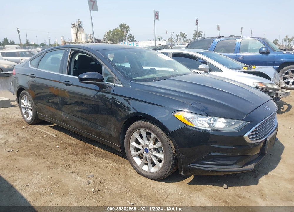 2017 FORD FUSION SE VIN: 3FA6P0H77HR335944