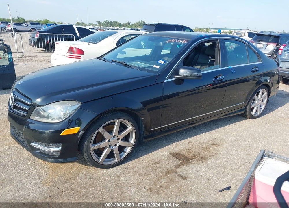 2014 MERCEDES-BENZ C 250 VIN: WDDGF4HB8EA954903