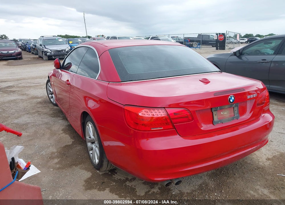 2011 BMW 328I VIN: WBADW3C53BE541622