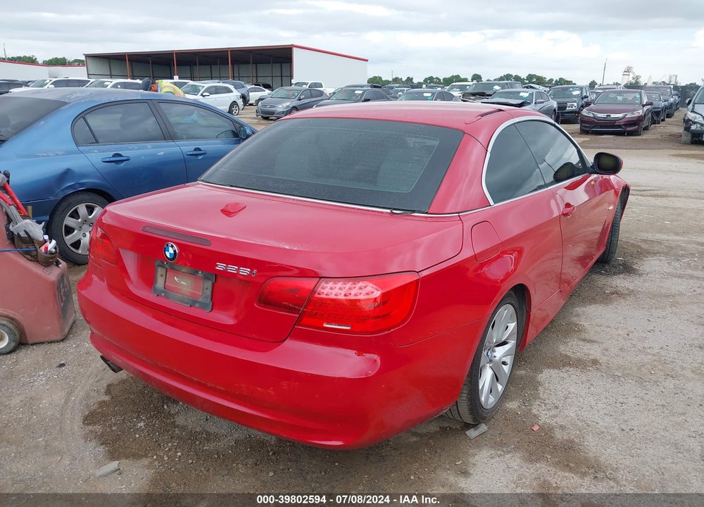 2011 BMW 328I VIN: WBADW3C53BE541622