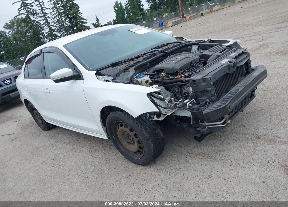 2014 VOLKSWAGEN JETTA 1.8T SE VIN: 3VWD17AJ2EM297384