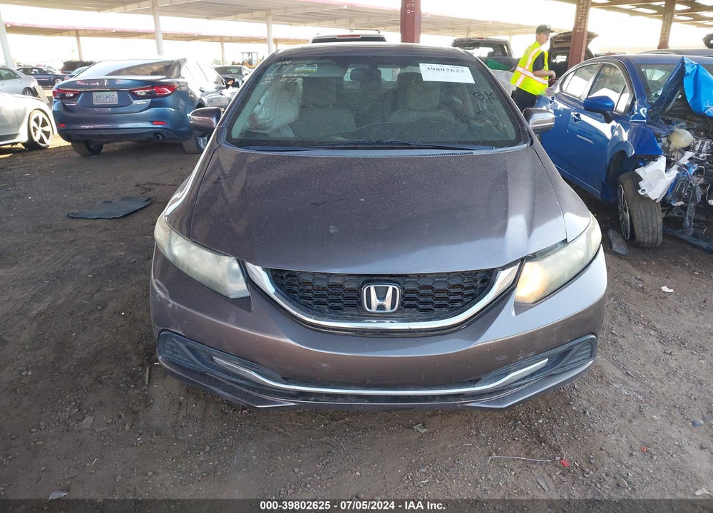 2014 HONDA CIVIC EX VIN: 19XFB2F82EE064567