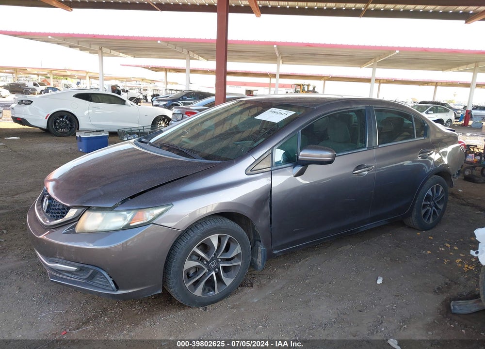2014 HONDA CIVIC EX VIN: 19XFB2F82EE064567
