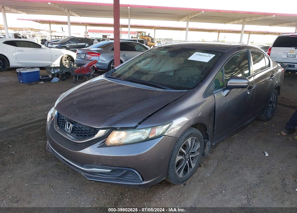 2014 HONDA CIVIC EX VIN: 19XFB2F82EE064567