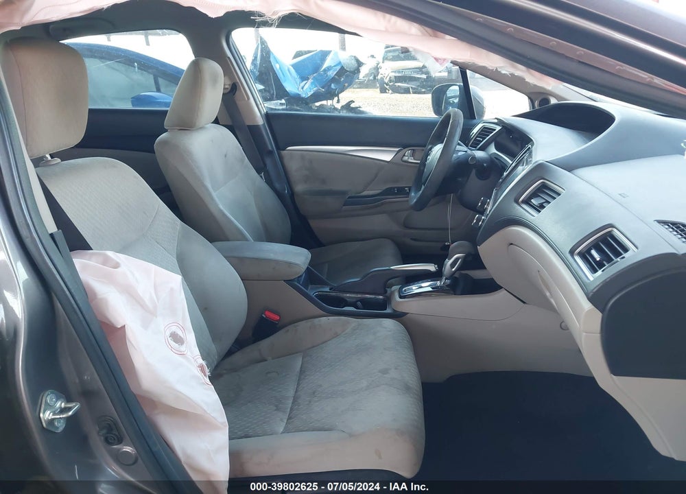 2014 HONDA CIVIC EX VIN: 19XFB2F82EE064567