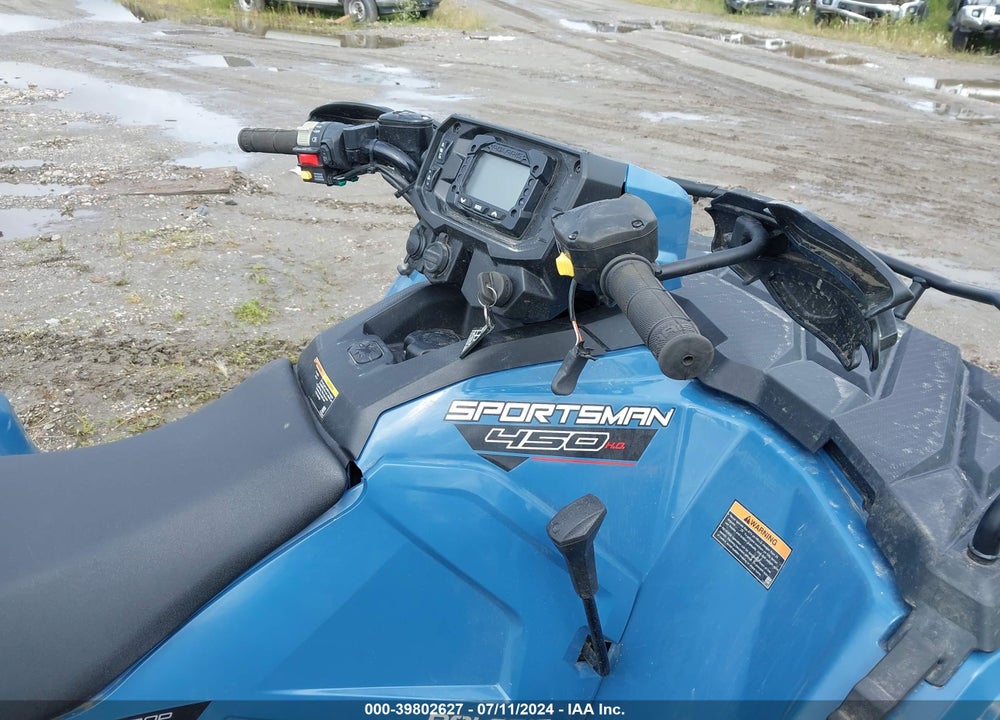 2022 POLARIS SPORTSMAN 450 VIN: 3NESEE501NN483644