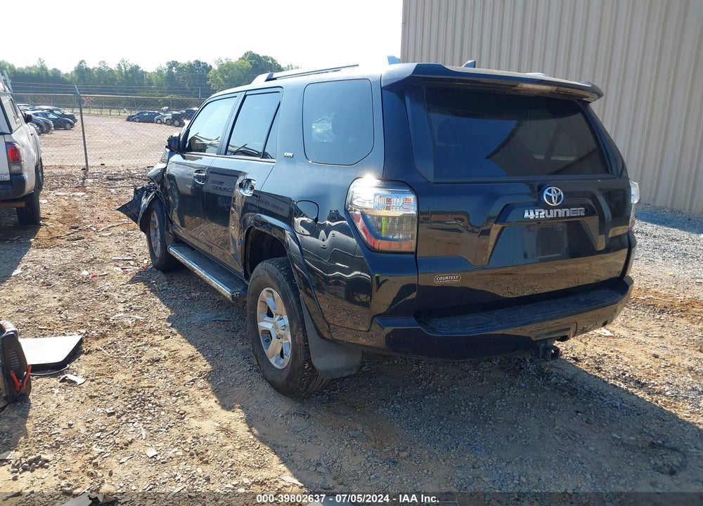 2018 TOYOTA 4RUNNER SR5 VIN: JTEBU5JR5J5545344