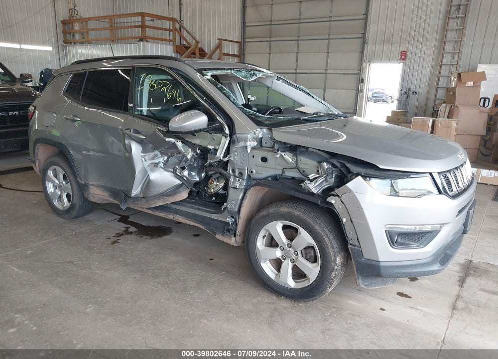 2019 JEEP COMPASS LATITUDE 4X4 VIN: 3C4NJDBBXKT630154