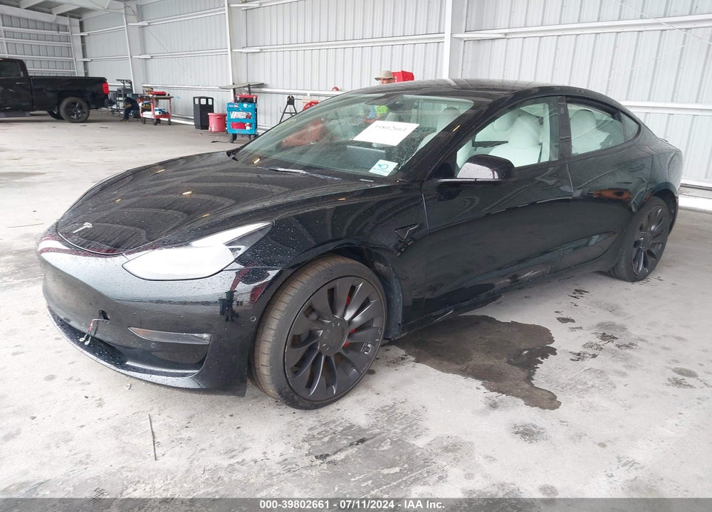 2022 TESLA MODEL 3 PERFORMANCE DUAL MOTOR ALL-WHEEL DRIVE VIN: 5YJ3E1EC1NF347756