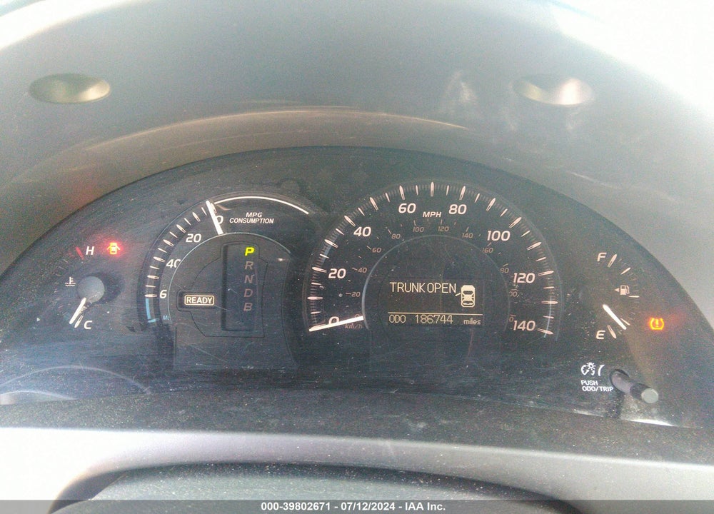 2009 TOYOTA CAMRY HYBRID VIN: 4T1BB46K09U110132