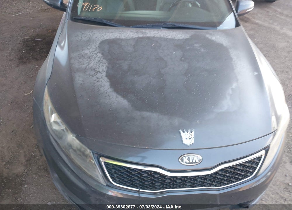 2011 KIA OPTIMA SX VIN: KNAGR4A6XB5091120