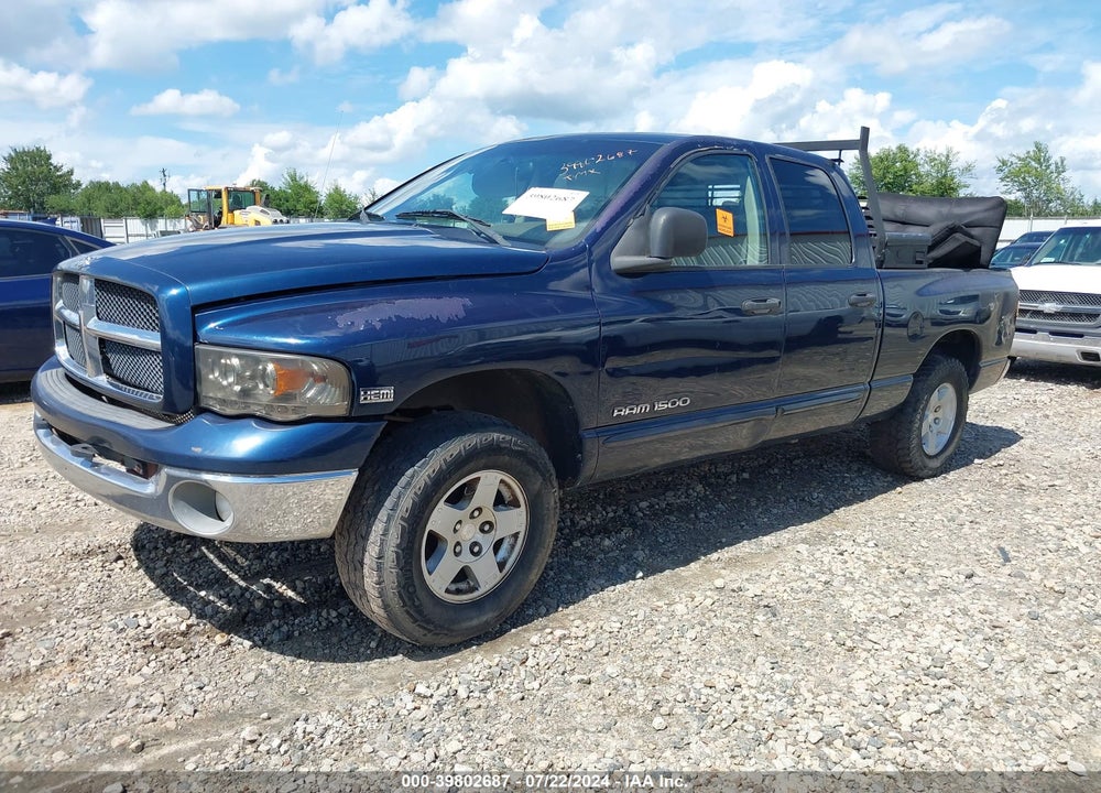 2003 DODGE RAM 1500 SLT/LARAMIE/ST VIN: 1D7HU18D43J573704