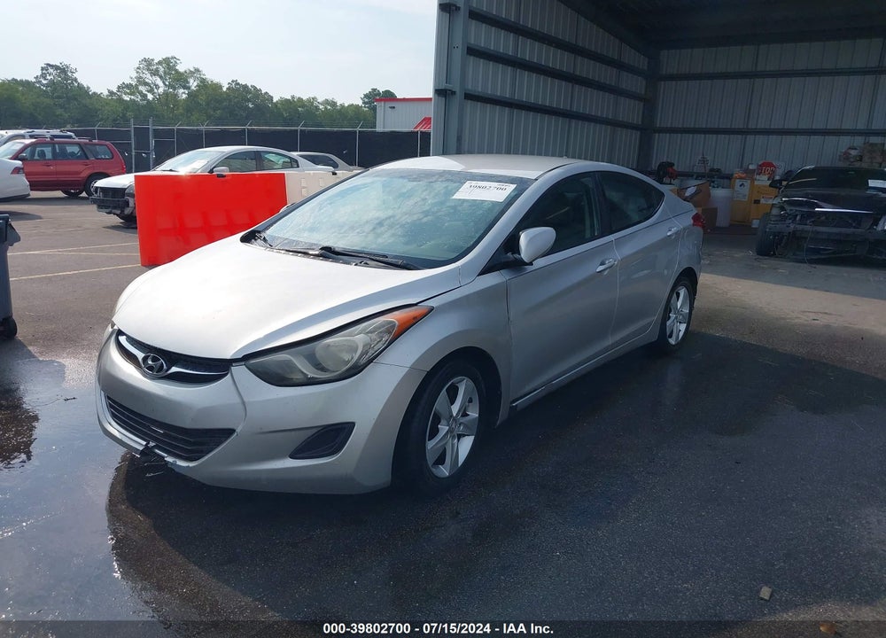 2012 HYUNDAI ELANTRA GLS (ULSAN PLANT) VIN: KMHDH4AE6CU418695