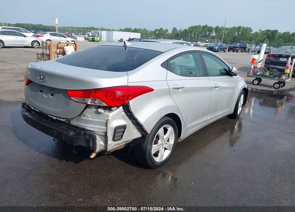 2012 HYUNDAI ELANTRA GLS (ULSAN PLANT) VIN: KMHDH4AE6CU418695