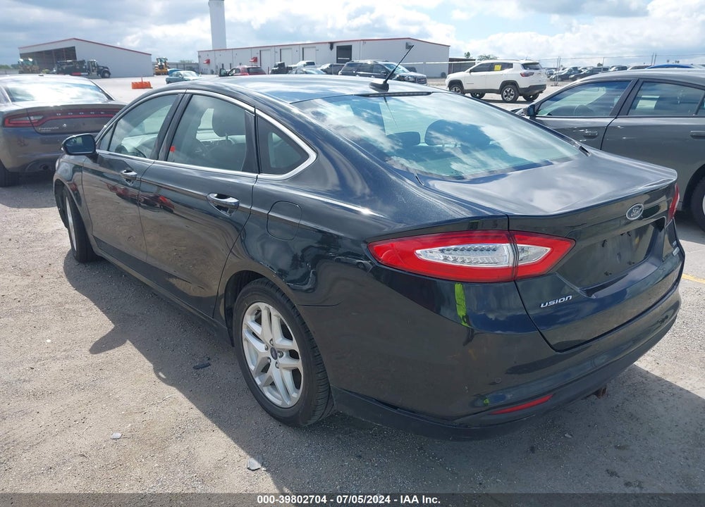 2014 FORD FUSION SE VIN: 3FA6P0HD2ER375284