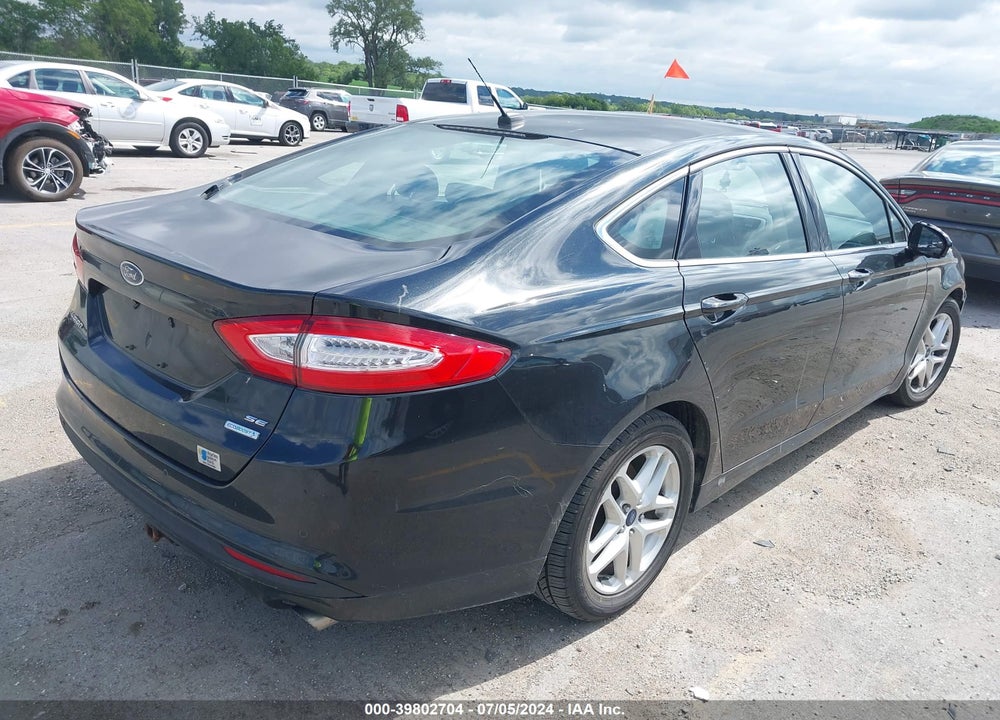 2014 FORD FUSION SE VIN: 3FA6P0HD2ER375284
