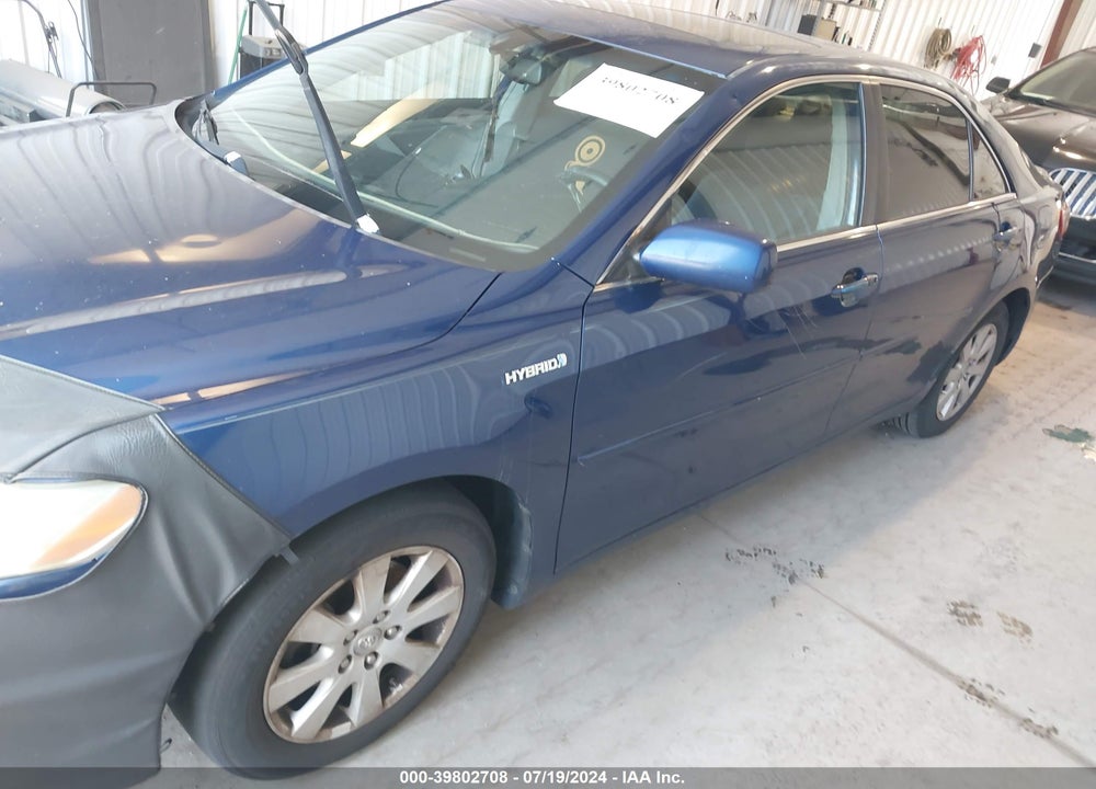 2007 TOYOTA CAMRY HYBRID VIN: 4T1BB46K77U006041