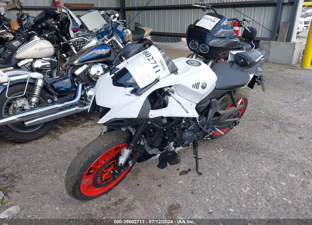 2023 YAMAHA YZFR7 VIN: JYARM38E7PA008822