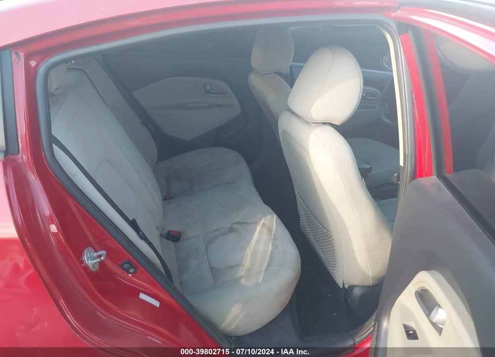 2012 KIA RIO EX VIN: KNADN4A32C6052263