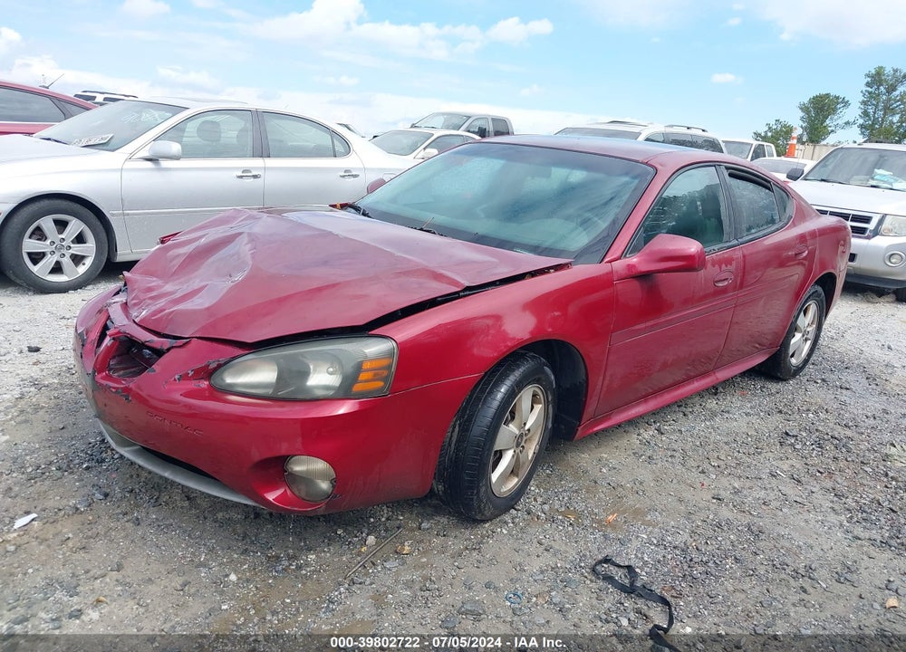 2005 PONTIAC GRAND PRIX VIN: 2G2WP522X51134449