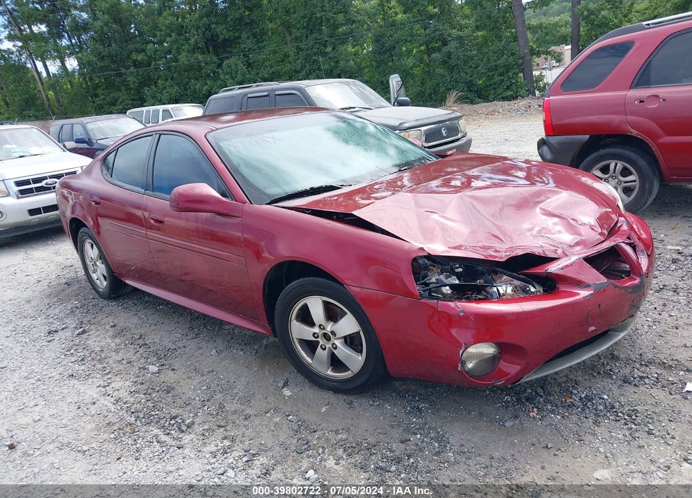 2005 PONTIAC GRAND PRIX VIN: 2G2WP522X51134449