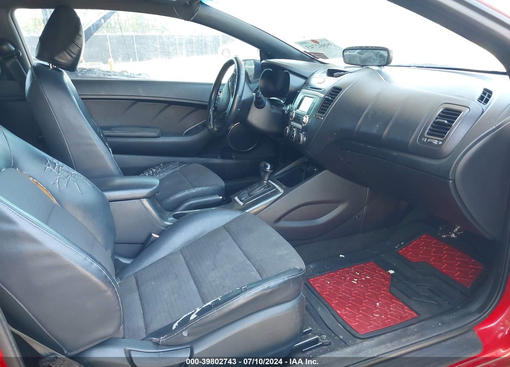 2014 KIA FORTE KOUP SX VIN: KNAFZ6A32E5248043