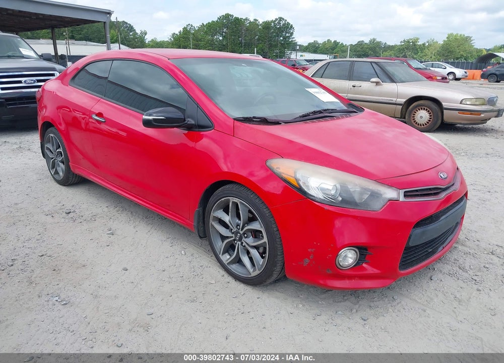 2014 KIA FORTE KOUP SX VIN: KNAFZ6A32E5248043