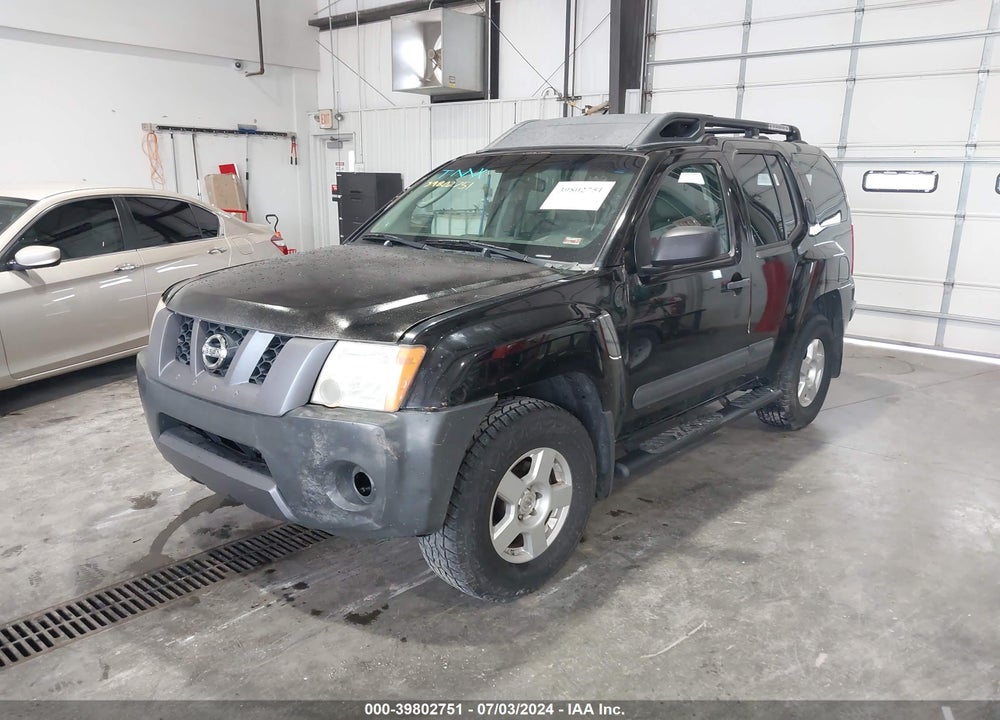 2006 NISSAN XTERRA S VIN: 5N1AN08W06C540756