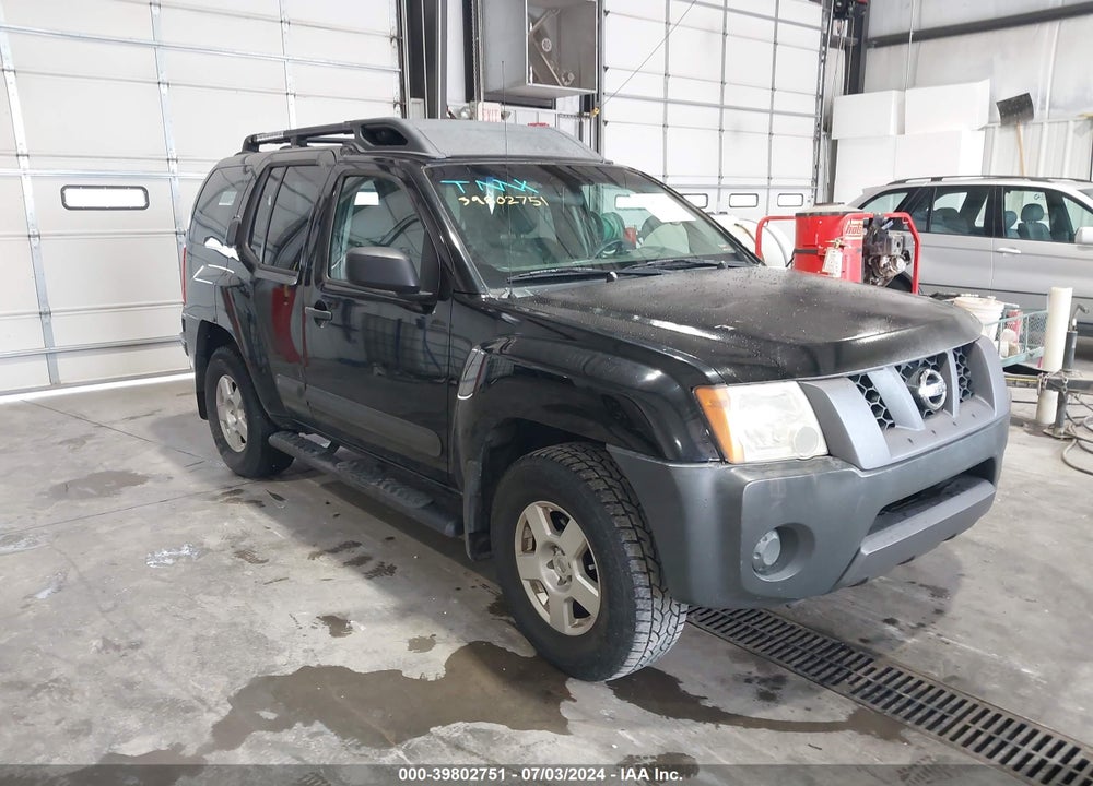 2006 NISSAN XTERRA S VIN: 5N1AN08W06C540756