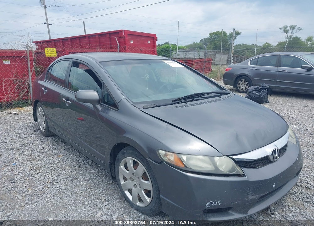 2009 HONDA CIVIC LX-S VIN: 2HGFA16659H325617