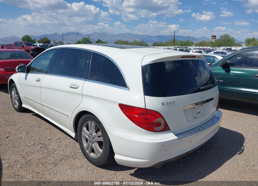 2008 MERCEDES-BENZ R 350 VIN: 4JGCB56E98A062943