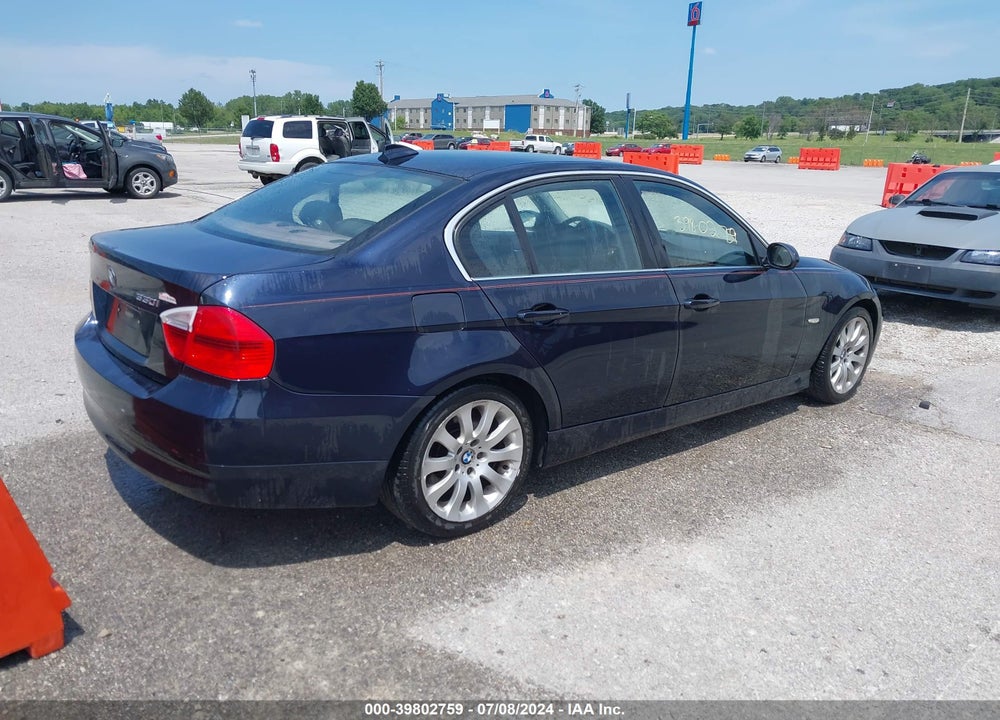 2006 BMW 330I VIN: WBAVB33586KR77759