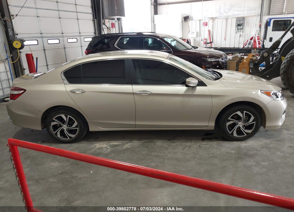 2017 HONDA ACCORD LX VIN: 1HGCR2F31HA247826