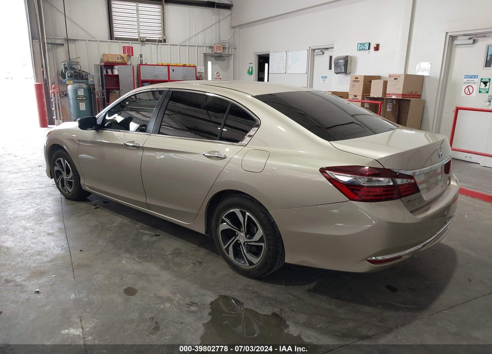 2017 HONDA ACCORD LX VIN: 1HGCR2F31HA247826