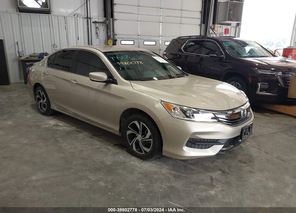 2017 HONDA ACCORD LX VIN: 1HGCR2F31HA247826
