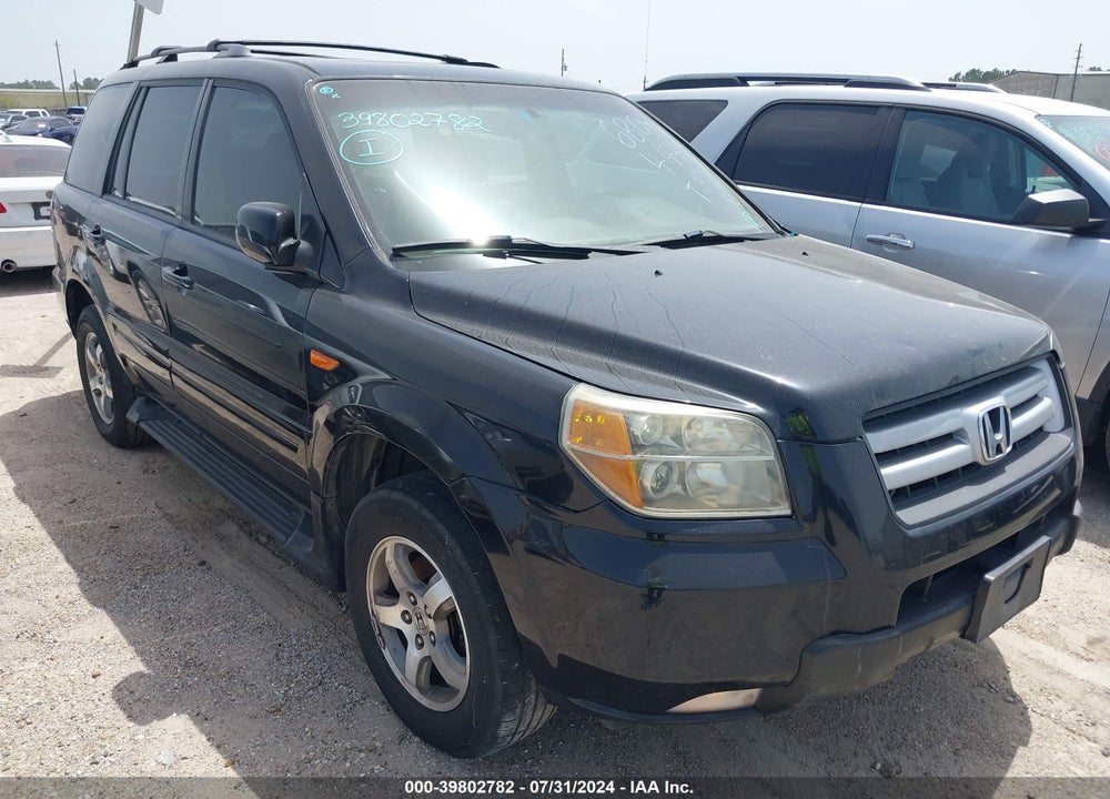 2006 HONDA PILOT EX-L VIN: 5FNYF28736B044440