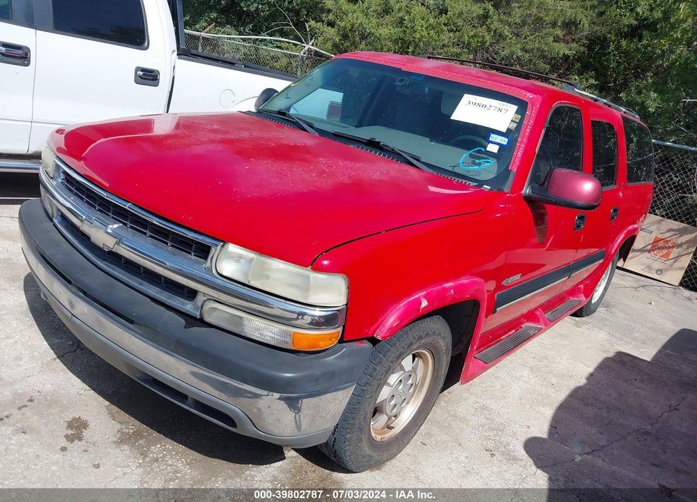 2000 CHEVROLET SUBURBAN 1500 LS VIN: 3GNEC16T7YG218200