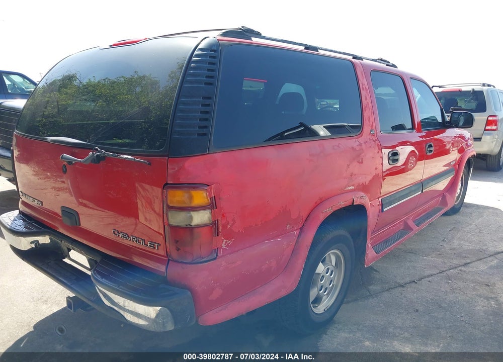 2000 CHEVROLET SUBURBAN 1500 LS VIN: 3GNEC16T7YG218200