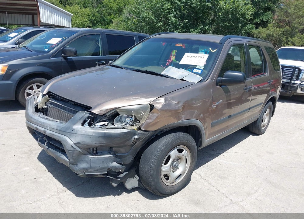 2004 HONDA CR-V LX VIN: JHLRD68404C008130