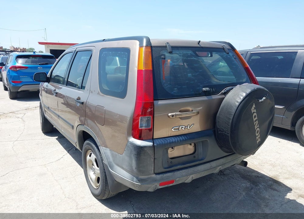 2004 HONDA CR-V LX VIN: JHLRD68404C008130