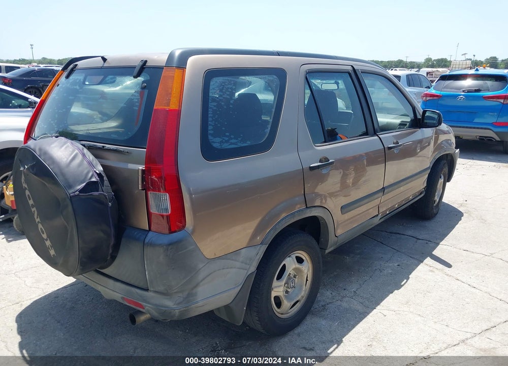 2004 HONDA CR-V LX VIN: JHLRD68404C008130