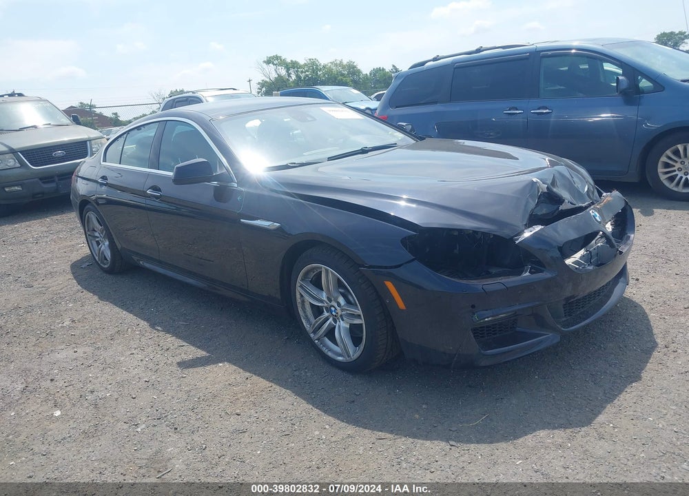 2013 BMW 6 SERIES 640I VIN: WBA6A0C54DDF14396