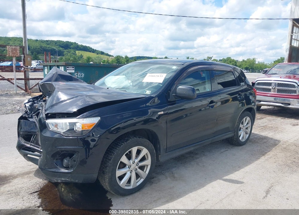 2015 MITSUBISHI OUTLANDER SPORT ES VIN: 4A4AR3AU4FE020589