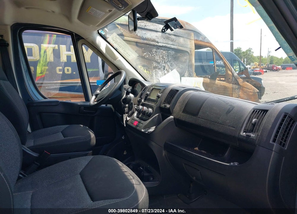 2019 RAM PROMASTER 2500 HIGH ROOF 159 WB VIN: 3C6TRVDG5KE517075