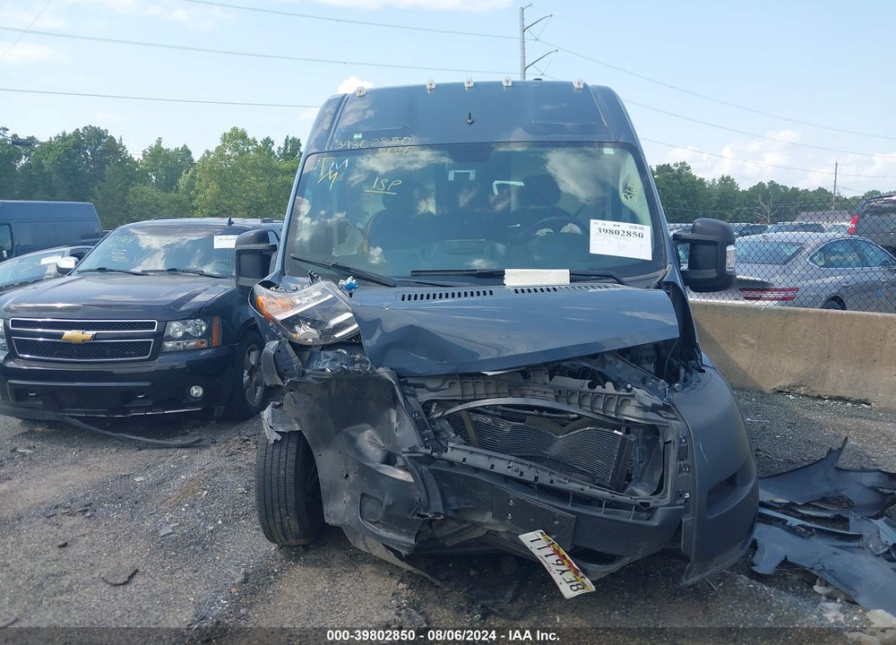 2019 RAM PROMASTER 2500 HIGH ROOF 159 WB VIN: 3C6TRVDG2KE514845