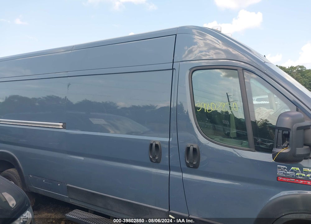 2019 RAM PROMASTER 2500 HIGH ROOF 159 WB VIN: 3C6TRVDG2KE514845