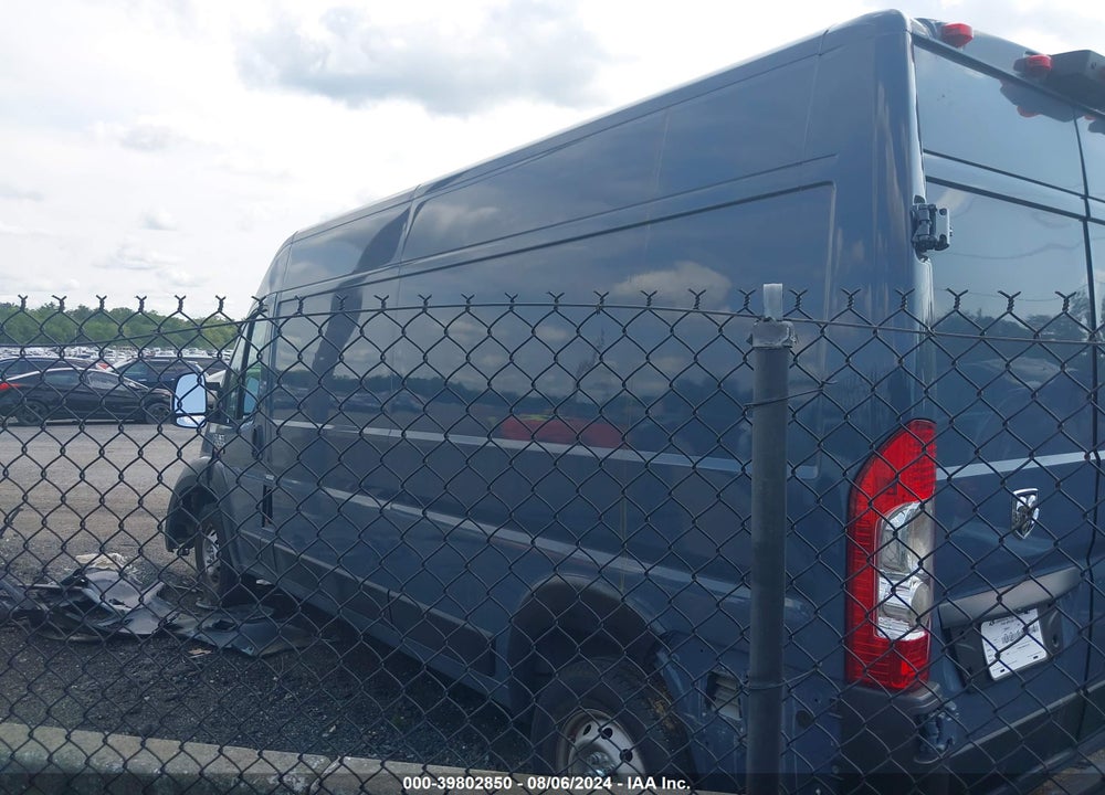 2019 RAM PROMASTER 2500 HIGH ROOF 159 WB VIN: 3C6TRVDG2KE514845
