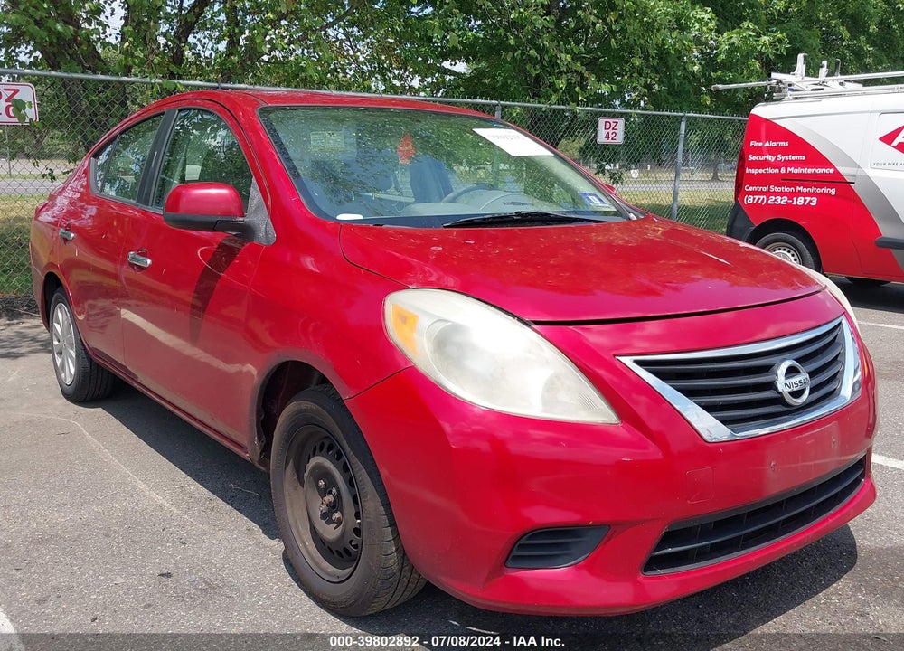 2012 NISSAN VERSA 1.6 SV VIN: 3N1CN7AP9CL860041