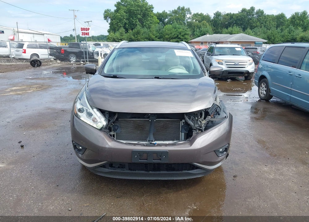 2015 NISSAN MURANO PLATINUM/S/SL/SV VIN: 5N1AZ2MH8FN285415