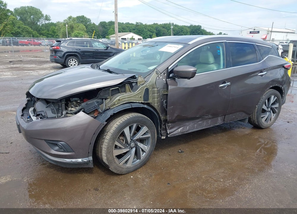 2015 NISSAN MURANO PLATINUM/S/SL/SV VIN: 5N1AZ2MH8FN285415